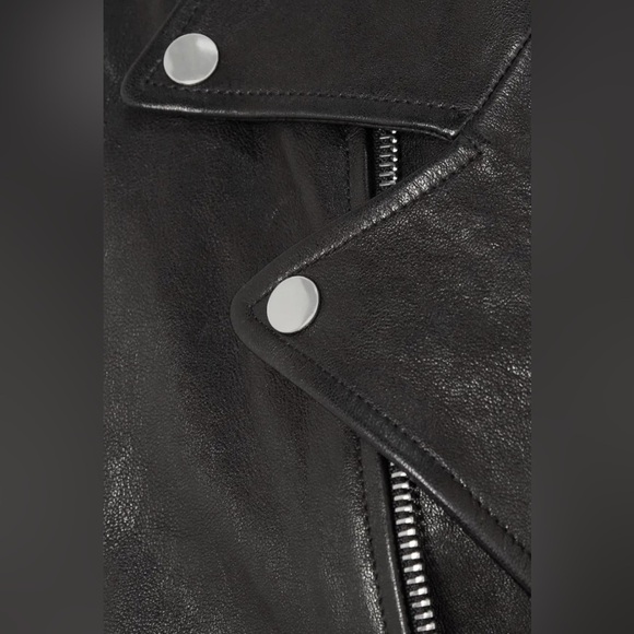 Isabel Marant's Bacem lamb leather jacket black NWT - Picture 7 of 14